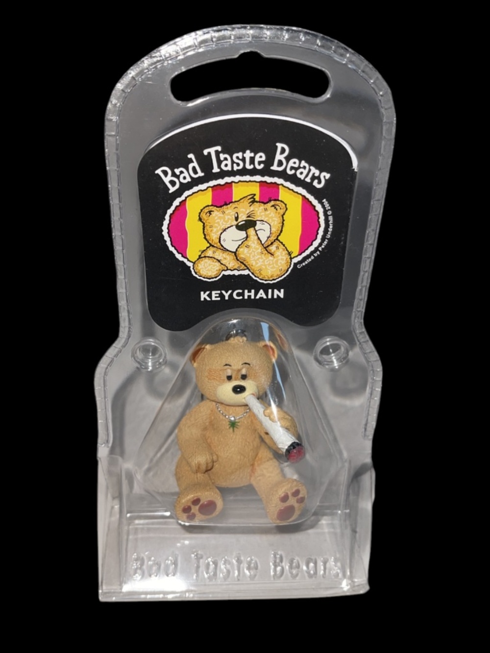 VINTAGE BAD TASTE BEARS KEYCHAIN 💨